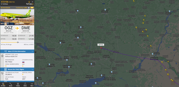     RA-73422   !  , , Flightradar24