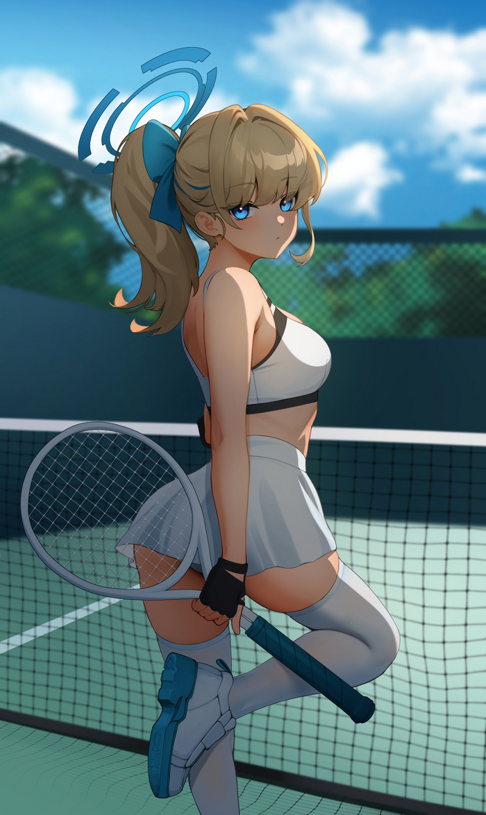 Asuma Toki Anime Art, , Blue Archive, Asuma Toki, Ett, ,  , 