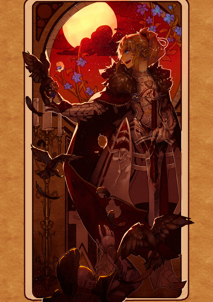   ! Anime Art, , Mordred, Fate, Fate Grand Order, Fate Apocrypha, 