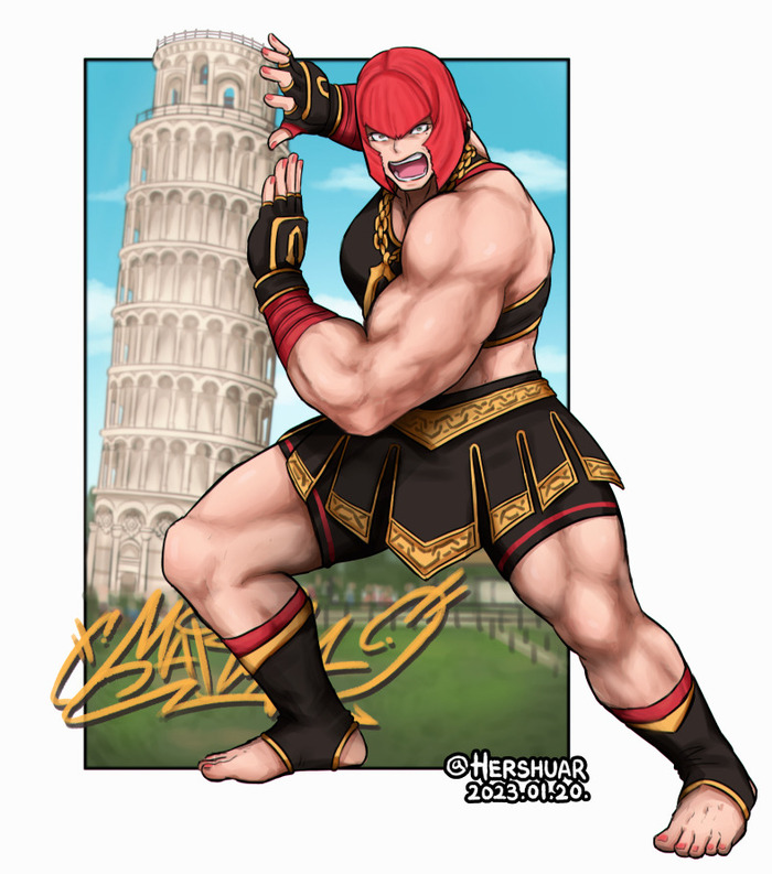      , Muscleart, Street Fighter, Hershuar, 