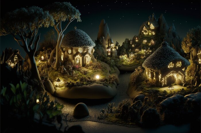 СКАЗОЧНЫЕ ОБОИ НА РАБОЧИЙ СТОЛ Midjourney, Арты нейросетей, Нейронные сети, Цифровой рисунок, Длиннопост, Фоторедактор, Обои на рабочий стол, Сказка, Река, Озеро, Красота, Волшебство, Магия, Ночь, День, Луна