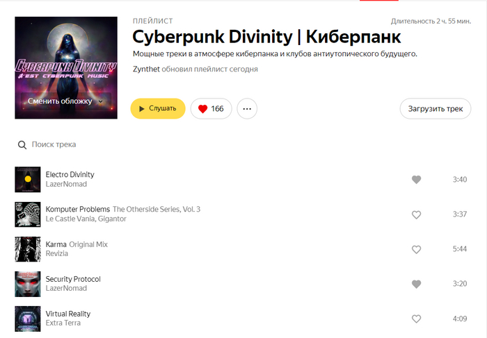  "Cyberpunk Divinity" ( 22.01.23)  , , , ,  , Spotify, 