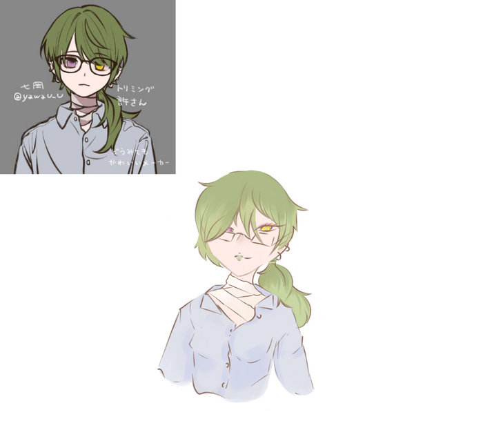 Рисунок по персонажу из Принтреста