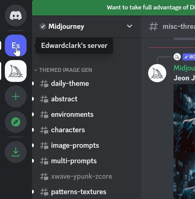 Midjourney. Пошаговый гайд для абсолютных новичков Нейронные сети, Арты нейросетей, Midjourney, Урок, Длиннопост, Скриншот
