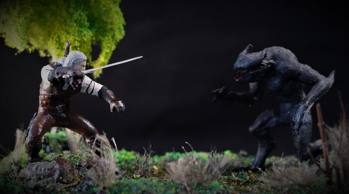 The Witcher 3 | Diorama | Fleder  , , ,  3:  ,   ,  , , YouTube, 