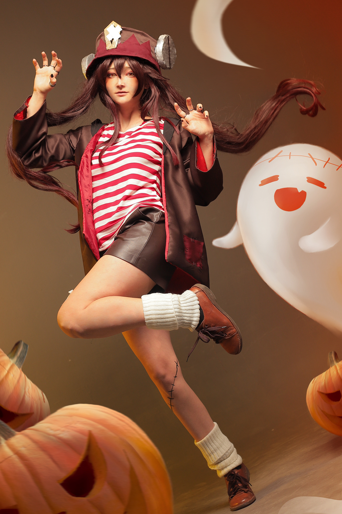 Хутао на хеллоуин!