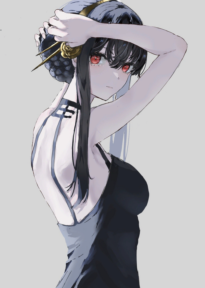 Yor Anime Art, , Spy X Family, Yor Forger