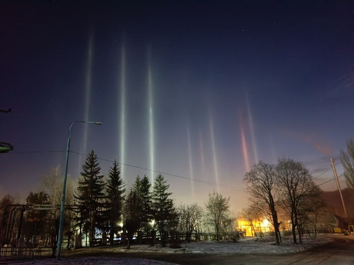 Световые столбы