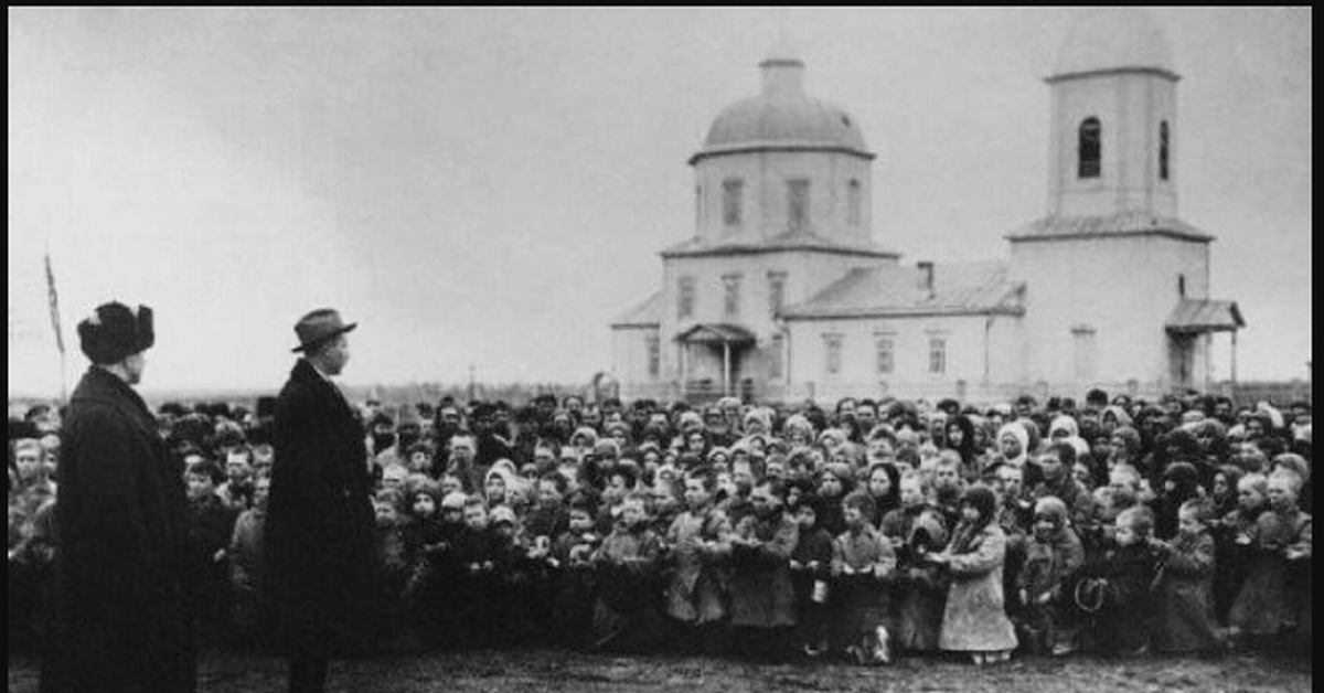Крымский голод. Голодающие Поволжья 1921.