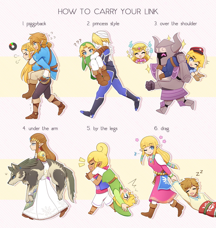    ... The Legend of Zelda, , Link, Princess Zelda