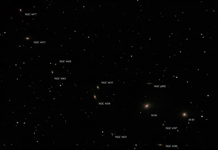 Цепочка галактик Маркаряна