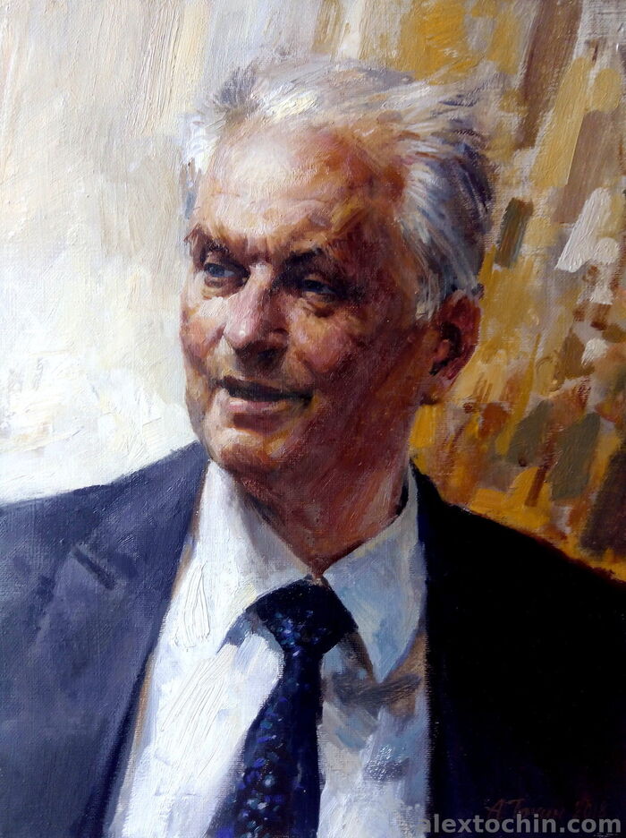 Мужской портрет маслом