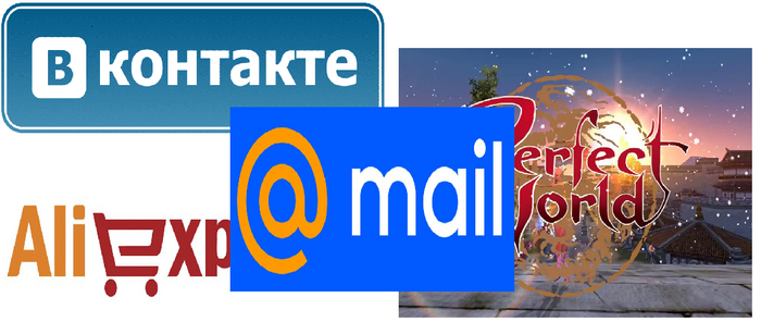     -      , Mail ru, AliExpress