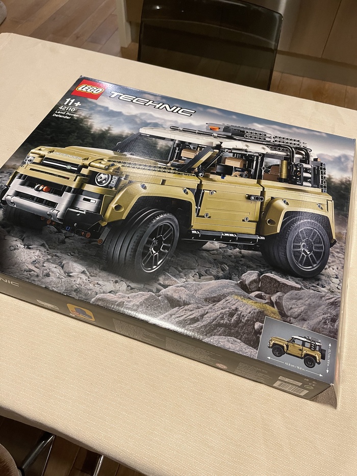 LEGO Technic Land Rover Defender (42110) LEGO Technic, LEGO, Конструктор, Land Rover, Defender, Длиннопост