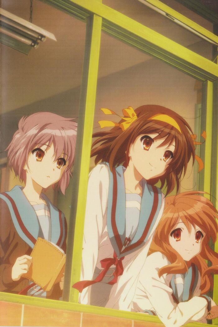    , Suzumiya Haruhi, Asahina Mikuru, Nagato Yuki
