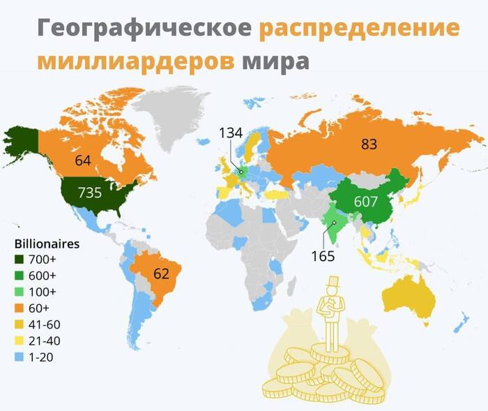 Где живут миллиардеры?