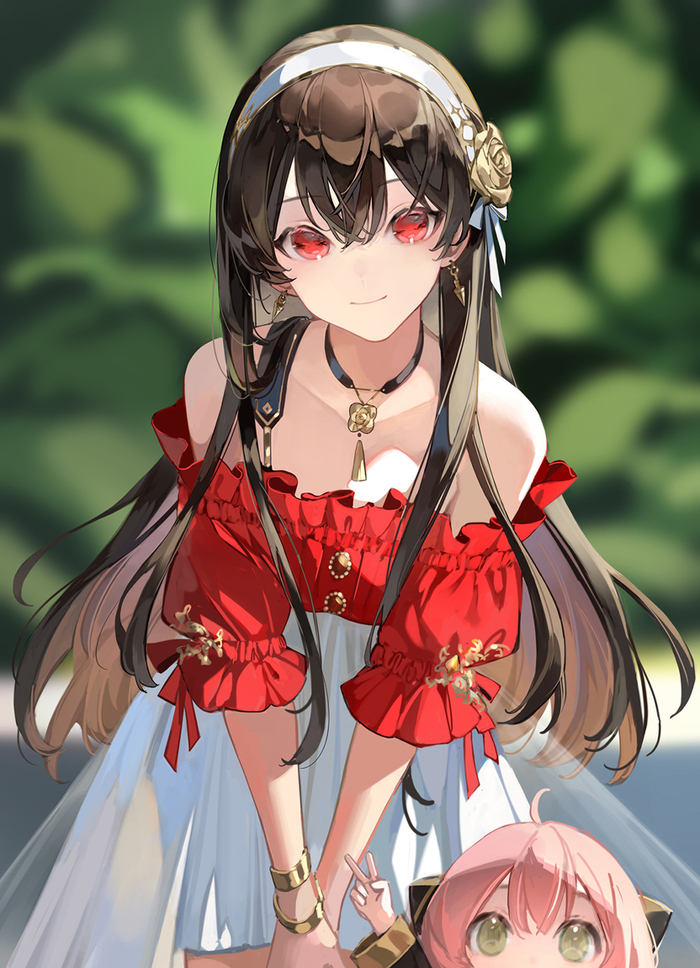    Anime Art, , Spy X Family, Yor Forger, Anya Forger