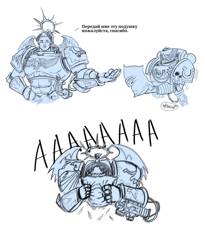   Warhammer 40k, Roboute Guilliman, Wh humor,  