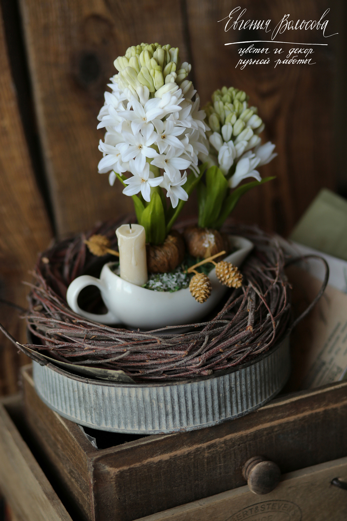 Мои первые работы в этом году Полимерная глина, Полимерная флористика, Ручная работа, Холодный фарфор, Рукоделие без процесса, Цветы, Длиннопост