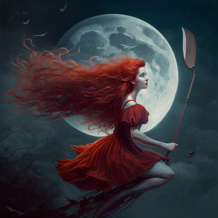 Ведьма ночью