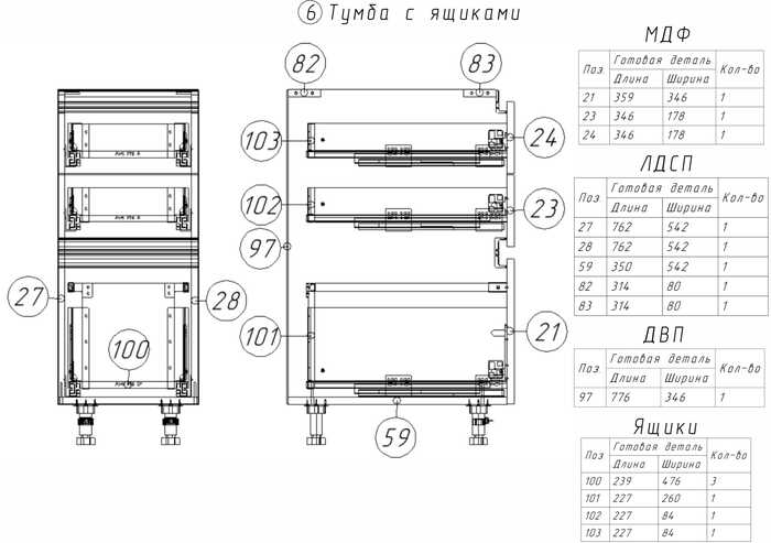 Проектирование мебели+консультации (для домашних мастеров и просто ...