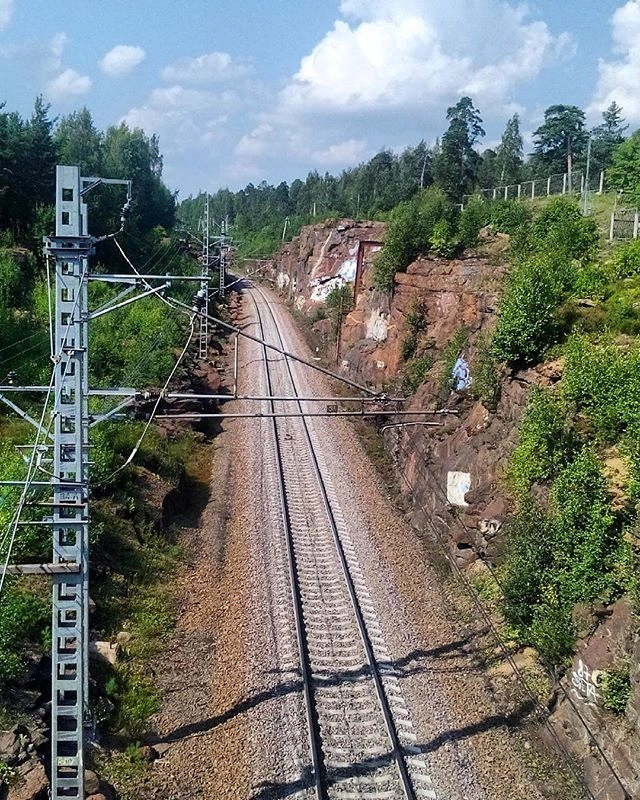 Железная дорога в Выборге