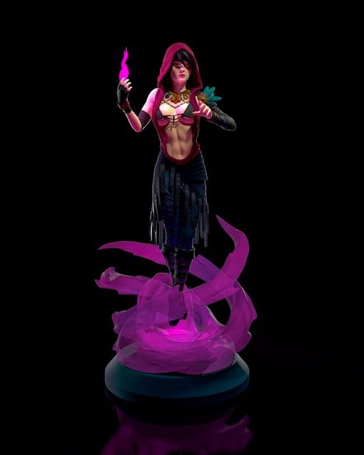 Morrigan из игры Dragon age | Пикабу