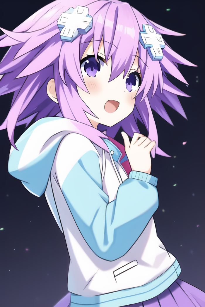 Neptune Anime Art, Hyperdimension Neptunia, Neptunia, Neptune,  , NovelAI, 