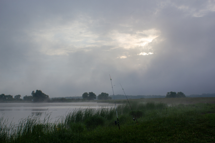 Утро на рыбалке
