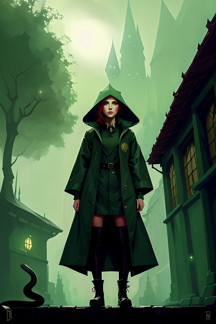 Студентка Слизерин