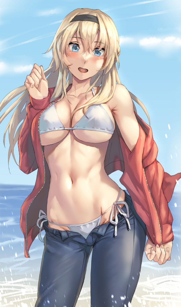 Warspite Anime Art, , Kantai Collection, Warspite