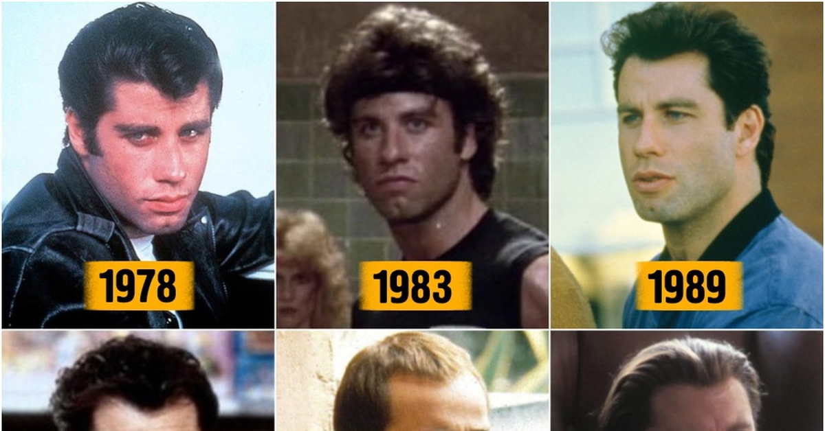 Джон Траволта сквозь года | Пикабу