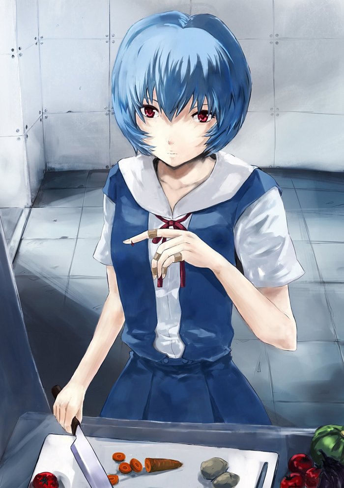   ,    , Evangelion, Rei Ayanami,   