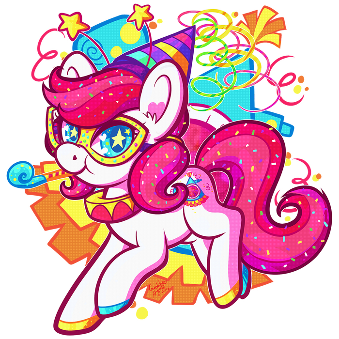 Party pony My Little Pony, Ponyart, Mlp G3
