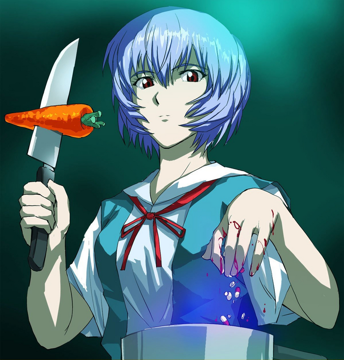   ,    , Evangelion, Rei Ayanami,   