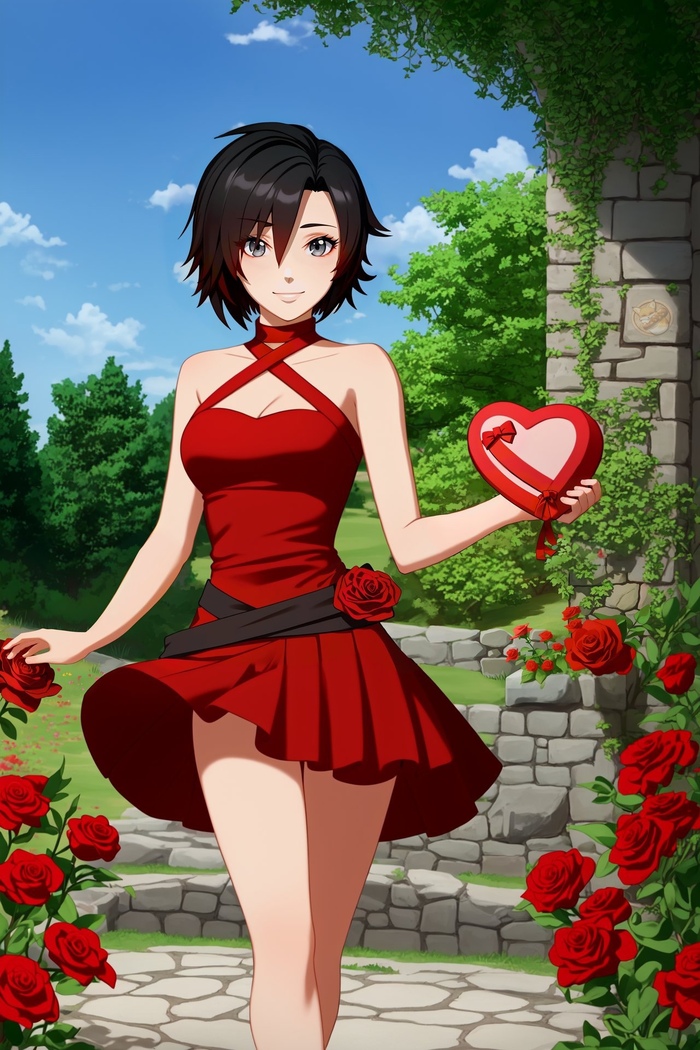 Ruby RWBY, Anime Art, , , , Ruby Rose,  