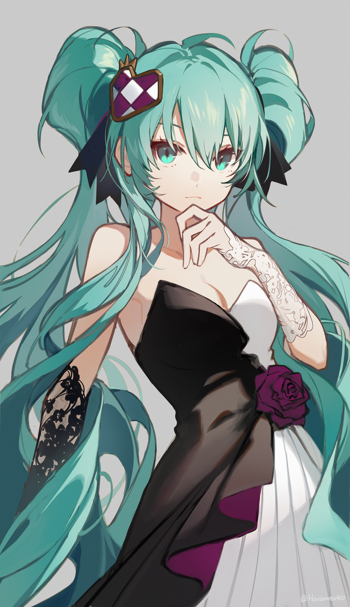  Hatsune Miku, Vocaloid, , Anime Art