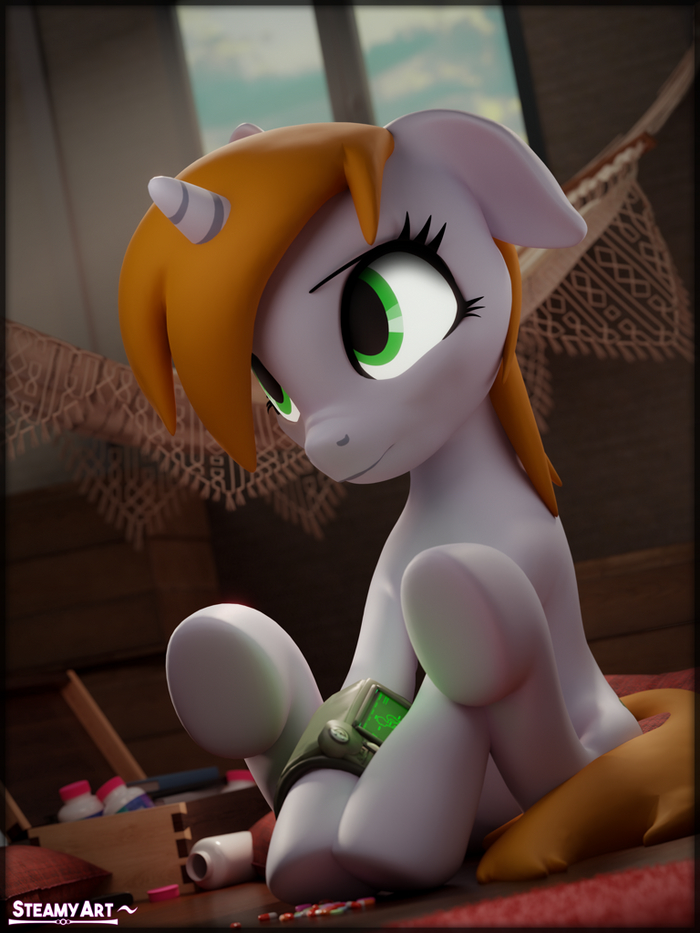     - ? My Little Pony, Littlepip, Fallout: Equestria, 3D