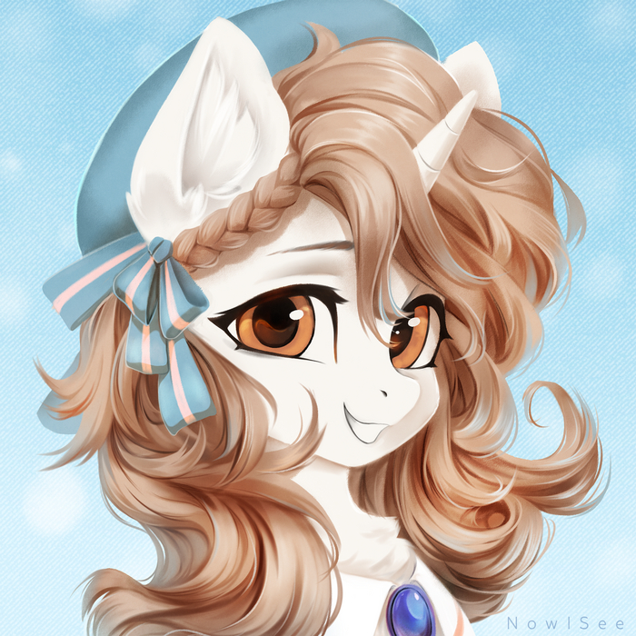 Blond mane My Little Pony, Ponyart, Original Character, Inowiseei