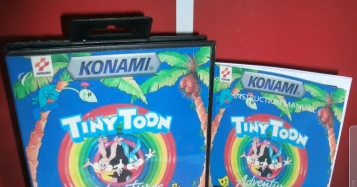 Ретро игры №3 (Sega). Тини Тун Адвенчерс (Tiny Toon Adventures) | Пикабу