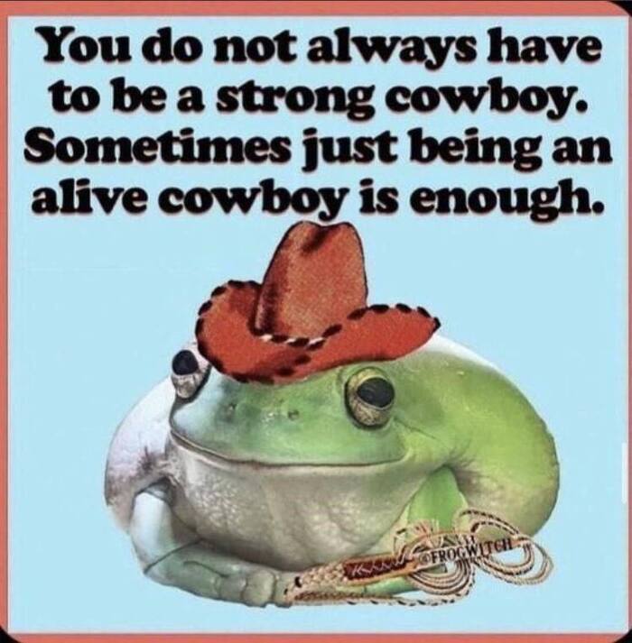 Не всегда нужно быть самым сильным ковбоем
