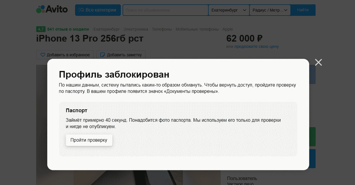 Поддержка авито профиль заблокирован. Авито блокирую профили. Профиль заблокирован фото.