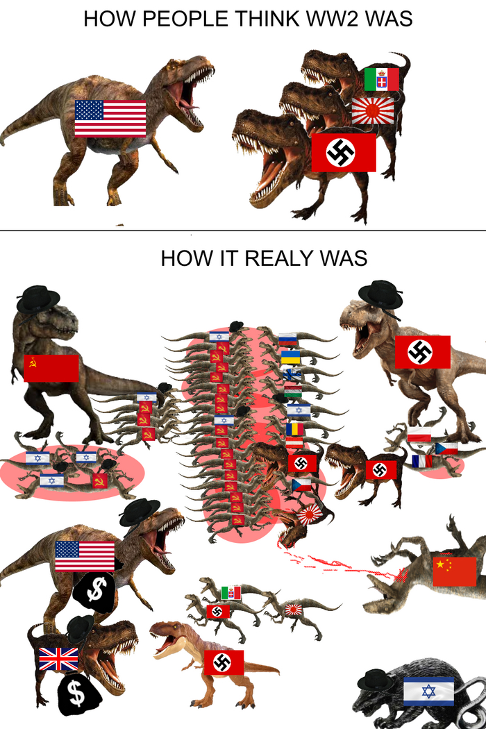How people think WW2 WAS vs HOW IT REALY WAS
