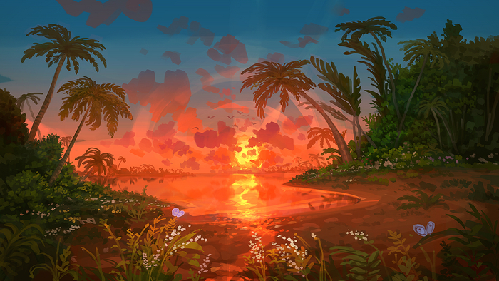 Calm Land , , , 