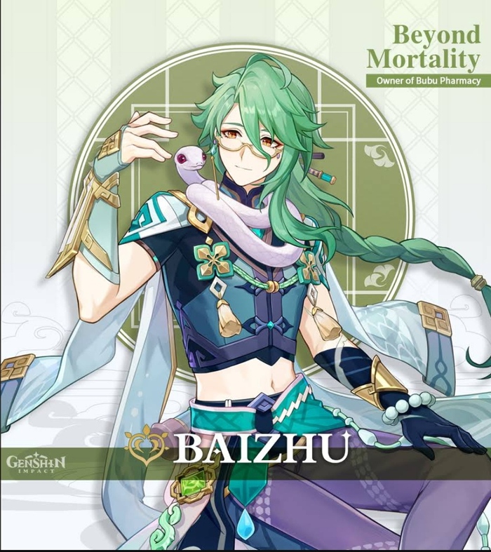      3.6 Genshin Impact, Anime Art, Baizhu, Kaveh (Genshin Impact), 