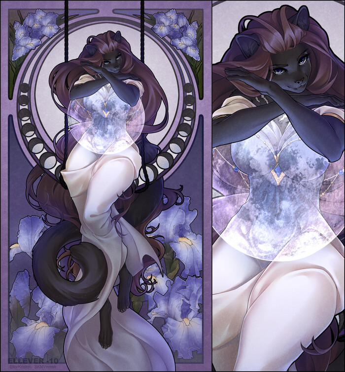 Iris , , , Furry Feline, Ellever-10