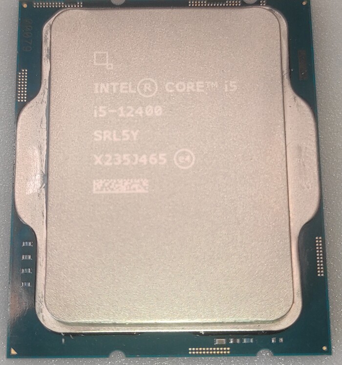  smd  CPU Intel CoreI5 12400 Intel core i5, 