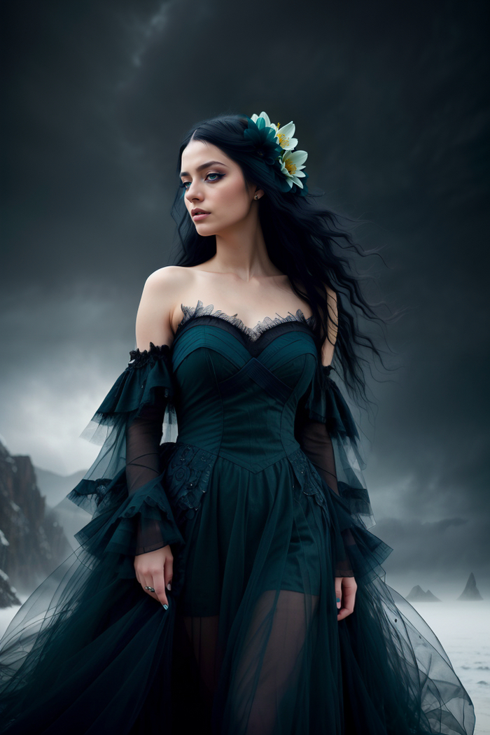 Gothic girls , Stable Diffusion,  ,  , 2D,  , Gothic, ,  , 