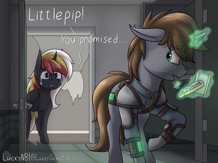  My Little Pony, Littlepip, Velvet Remedy, Fallout: Equestria