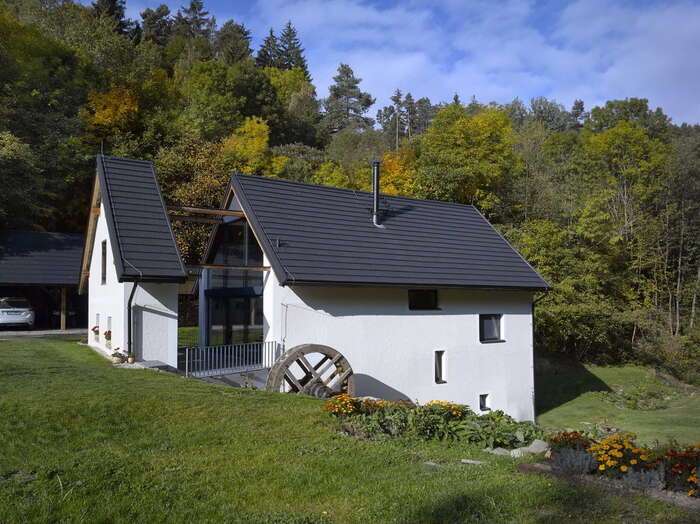 Дом из мельницы в Чехии